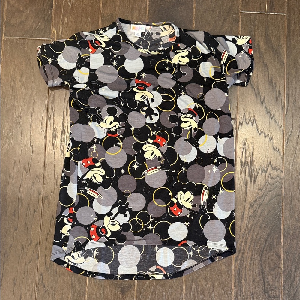 Disney Mickey Mouse Kids T-Shirt - Black, Gray, and Red